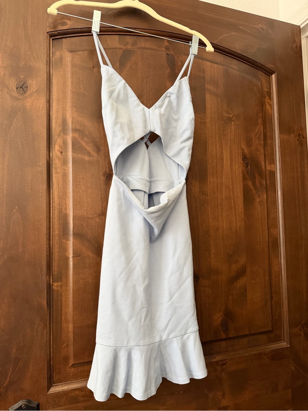 Like new Lovers + Friends Light Blue Dress size S
